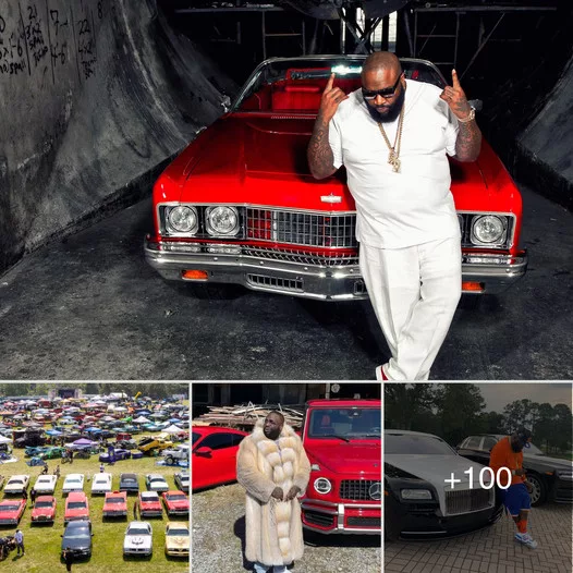 Rick Ross appeases neighbors with generous tips amid car show worries, and takes us on a tour of his impressive fleet of 100 Super Cars